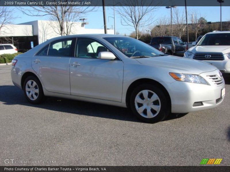 Classic Silver Metallic / Ash 2009 Toyota Camry LE