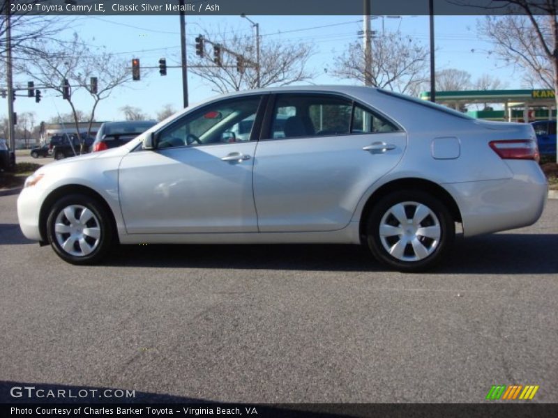 Classic Silver Metallic / Ash 2009 Toyota Camry LE