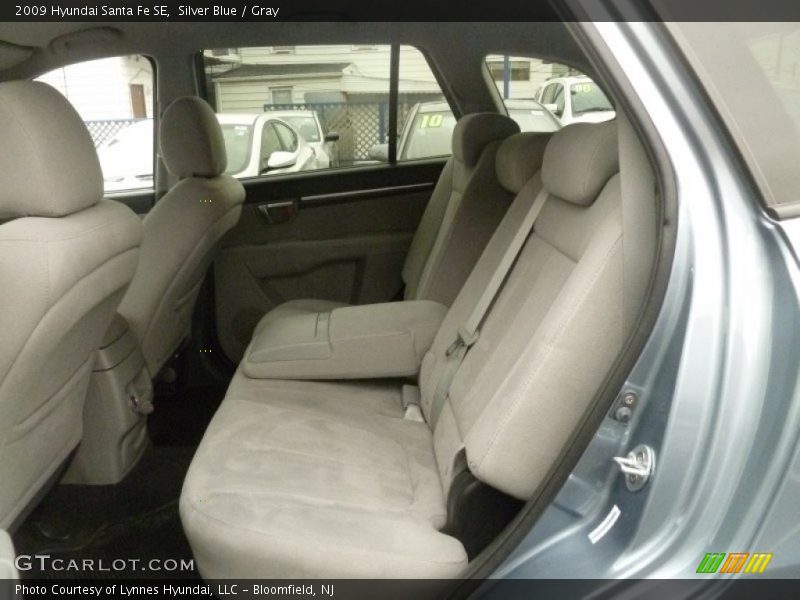 Silver Blue / Gray 2009 Hyundai Santa Fe SE