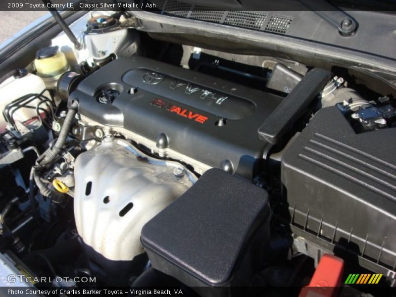 Classic Silver Metallic / Ash 2009 Toyota Camry LE