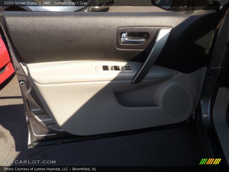 Gotham Gray / Gray 2009 Nissan Rogue SL AWD