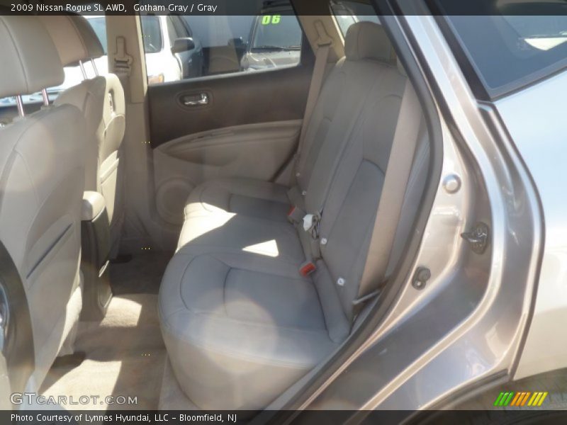 Gotham Gray / Gray 2009 Nissan Rogue SL AWD