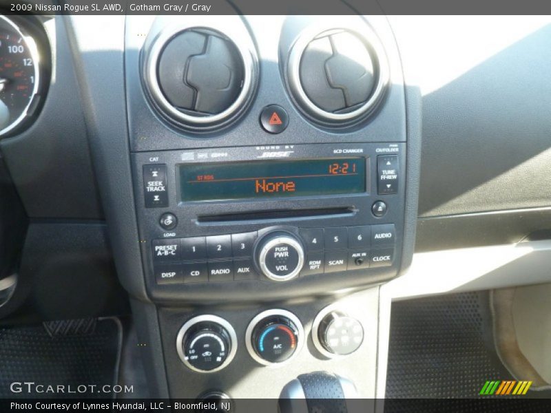Gotham Gray / Gray 2009 Nissan Rogue SL AWD