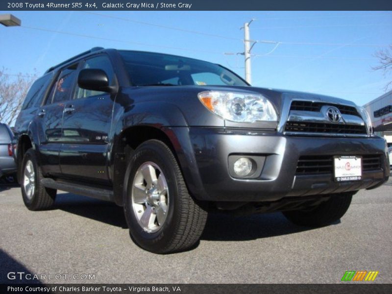 Galactic Gray Mica / Stone Gray 2008 Toyota 4Runner SR5 4x4