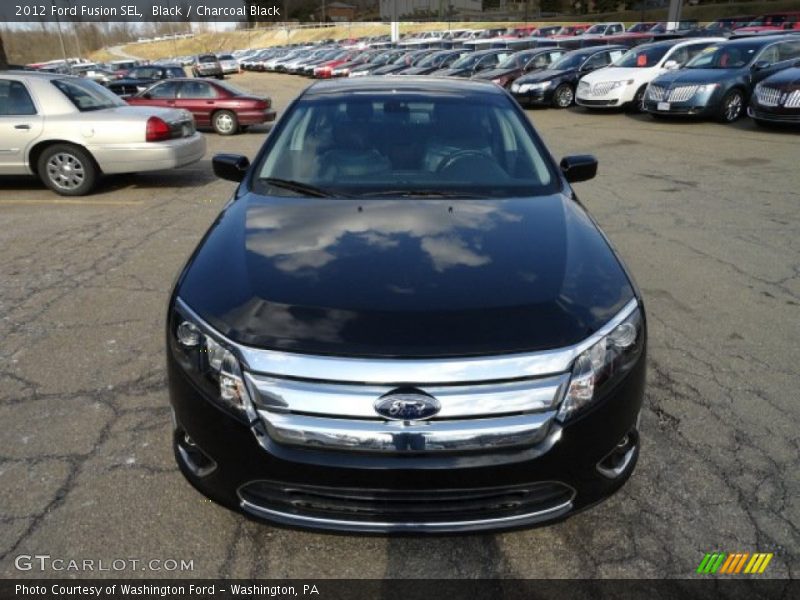 Black / Charcoal Black 2012 Ford Fusion SEL