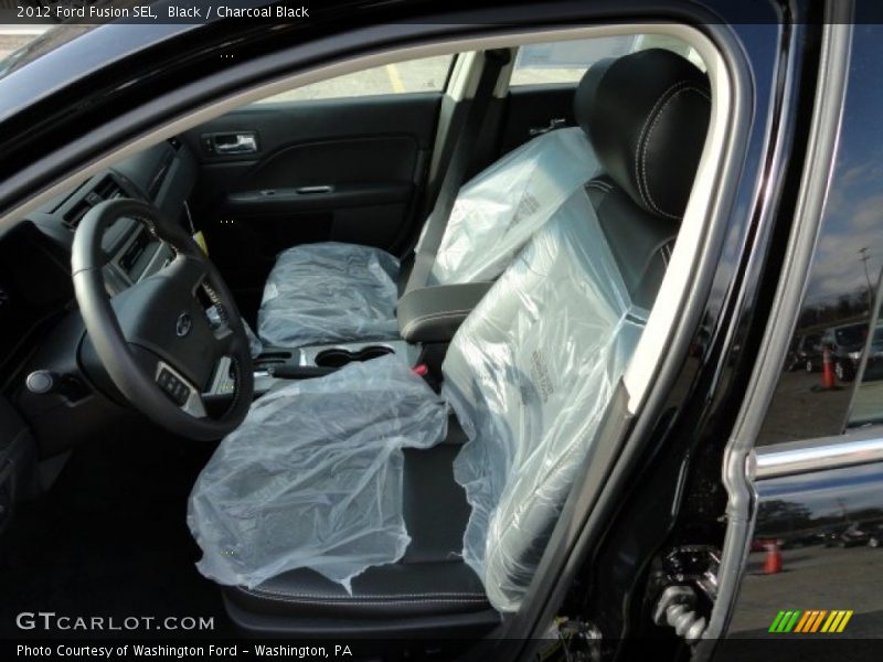 Black / Charcoal Black 2012 Ford Fusion SEL