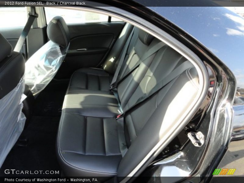 Black / Charcoal Black 2012 Ford Fusion SEL
