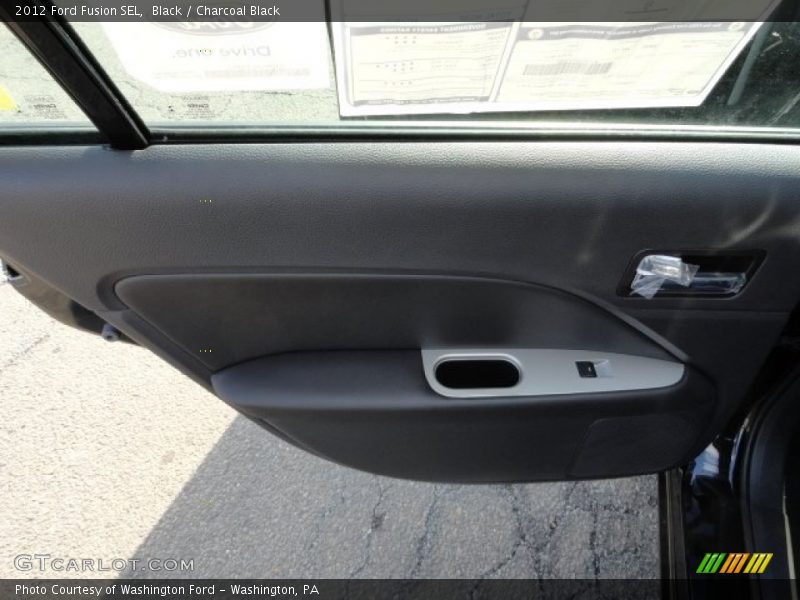 Black / Charcoal Black 2012 Ford Fusion SEL