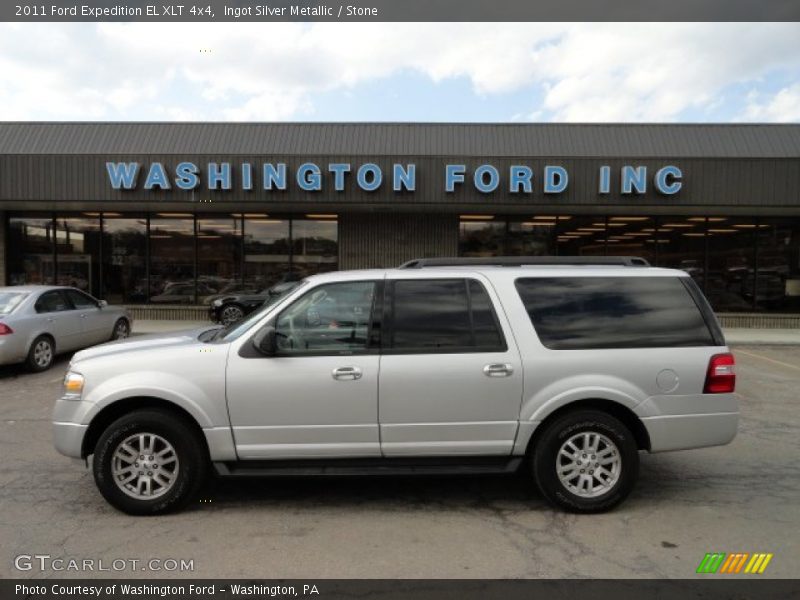 Ingot Silver Metallic / Stone 2011 Ford Expedition EL XLT 4x4