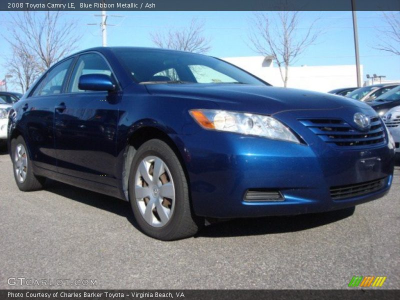 Blue Ribbon Metallic / Ash 2008 Toyota Camry LE