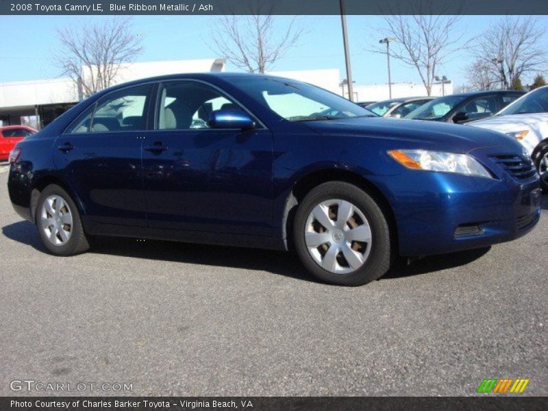 Blue Ribbon Metallic / Ash 2008 Toyota Camry LE