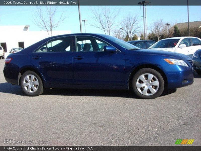Blue Ribbon Metallic / Ash 2008 Toyota Camry LE