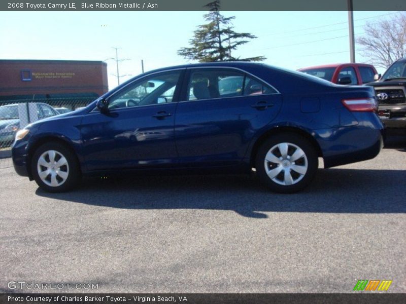 Blue Ribbon Metallic / Ash 2008 Toyota Camry LE