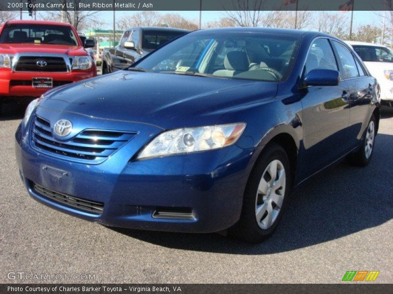 Blue Ribbon Metallic / Ash 2008 Toyota Camry LE