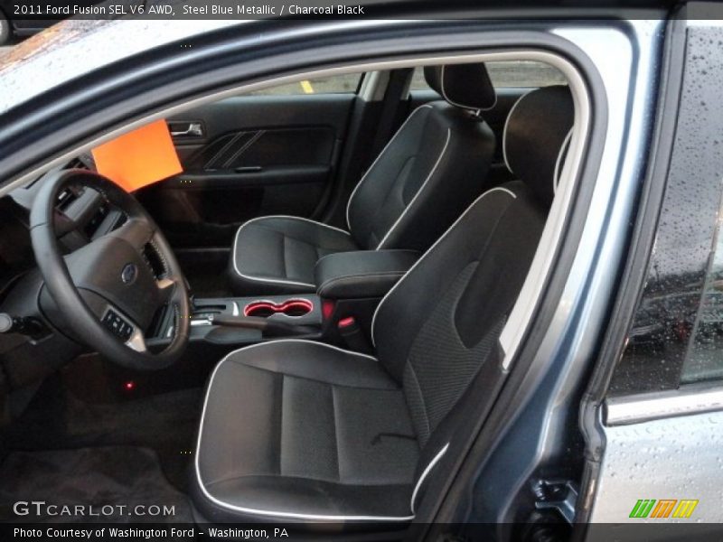 Front Seat of 2011 Fusion SEL V6 AWD