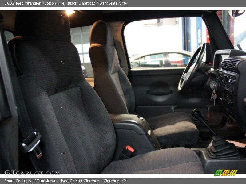 Black Clearcoat / Dark Slate Gray 2003 Jeep Wrangler Rubicon 4x4