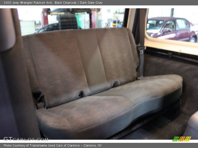 Black Clearcoat / Dark Slate Gray 2003 Jeep Wrangler Rubicon 4x4
