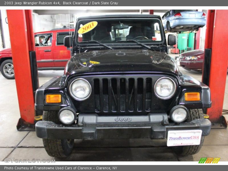 Black Clearcoat / Dark Slate Gray 2003 Jeep Wrangler Rubicon 4x4