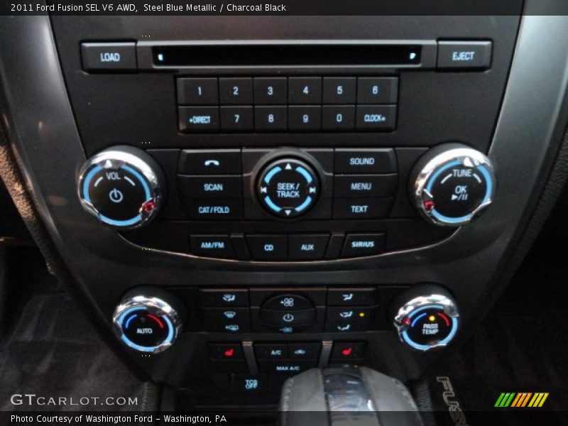 Controls of 2011 Fusion SEL V6 AWD