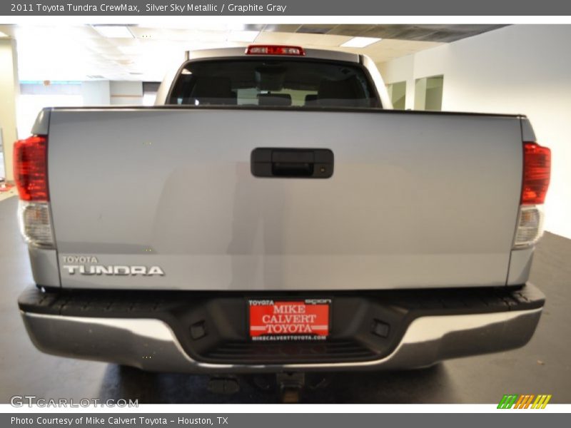Silver Sky Metallic / Graphite Gray 2011 Toyota Tundra CrewMax