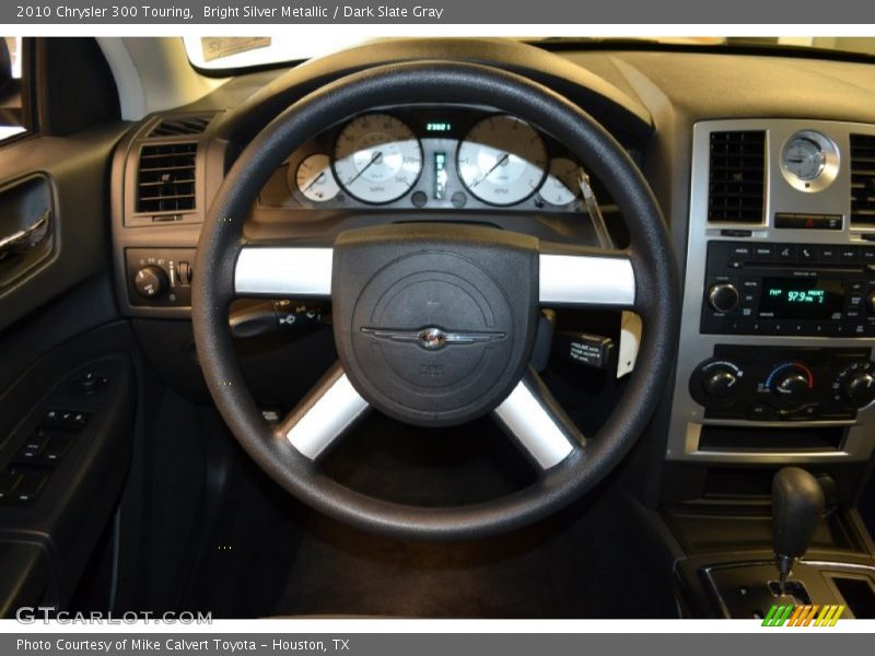 Bright Silver Metallic / Dark Slate Gray 2010 Chrysler 300 Touring