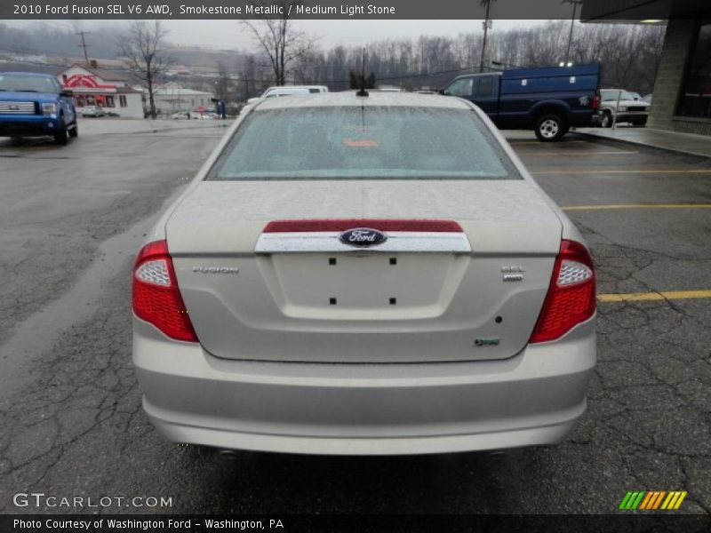 Smokestone Metallic / Medium Light Stone 2010 Ford Fusion SEL V6 AWD