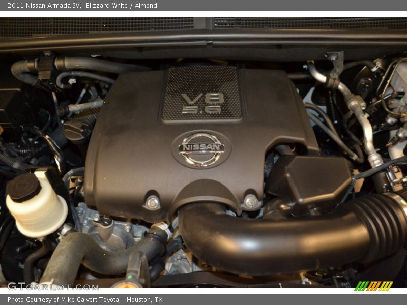  2011 Armada SV Engine - 5.6 Liter DOHC 32-Valve CVTCS V8