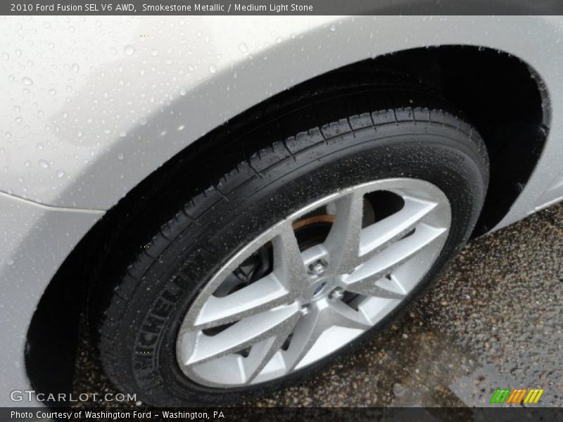 Smokestone Metallic / Medium Light Stone 2010 Ford Fusion SEL V6 AWD