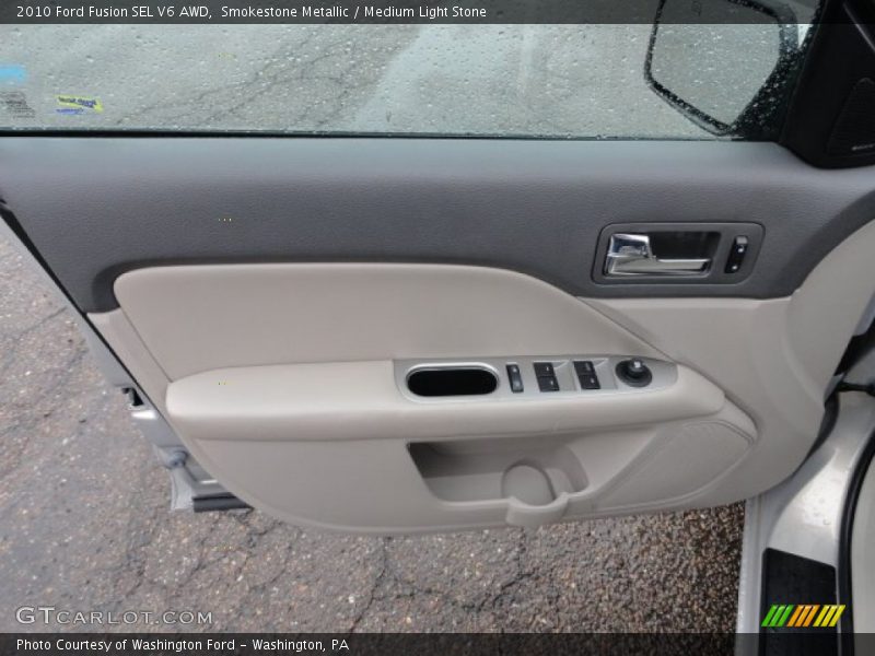 Smokestone Metallic / Medium Light Stone 2010 Ford Fusion SEL V6 AWD