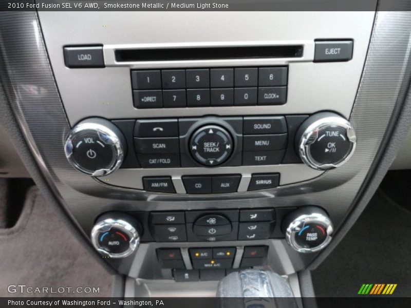 Smokestone Metallic / Medium Light Stone 2010 Ford Fusion SEL V6 AWD