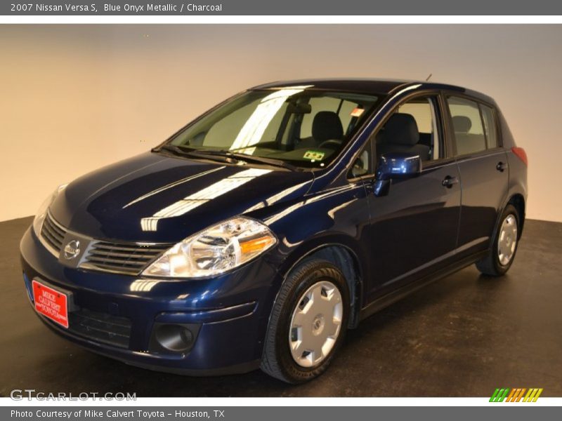 Blue Onyx Metallic / Charcoal 2007 Nissan Versa S