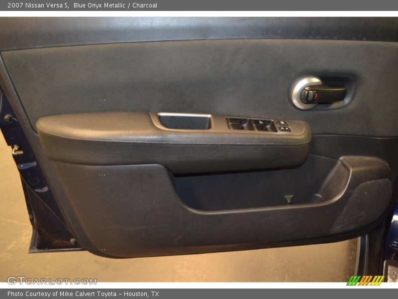 Blue Onyx Metallic / Charcoal 2007 Nissan Versa S