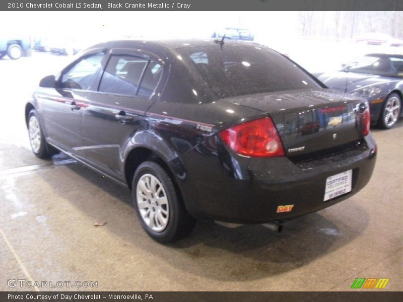 Black Granite Metallic / Gray 2010 Chevrolet Cobalt LS Sedan