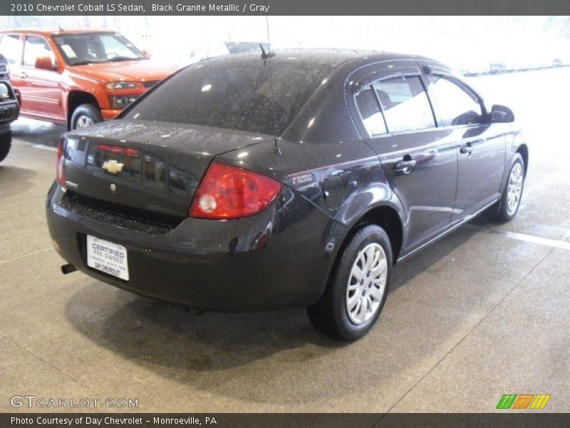 Black Granite Metallic / Gray 2010 Chevrolet Cobalt LS Sedan