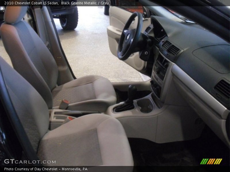 Black Granite Metallic / Gray 2010 Chevrolet Cobalt LS Sedan