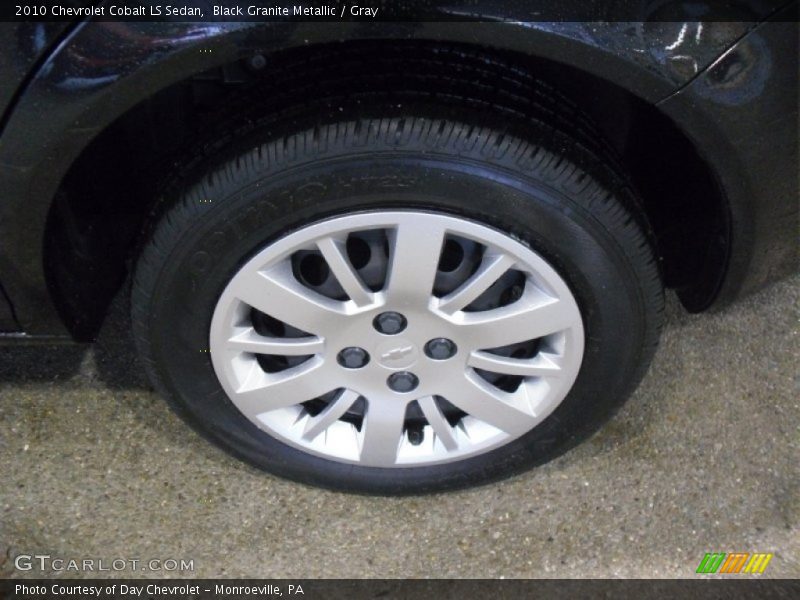 Black Granite Metallic / Gray 2010 Chevrolet Cobalt LS Sedan