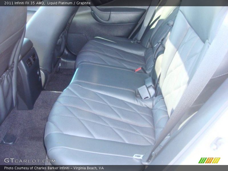 Liquid Platinum / Graphite 2011 Infiniti FX 35 AWD