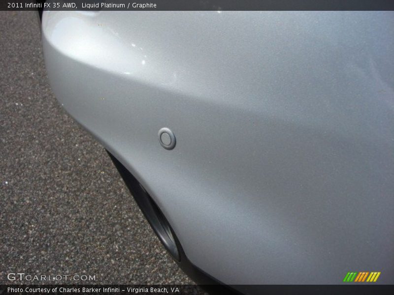 Liquid Platinum / Graphite 2011 Infiniti FX 35 AWD