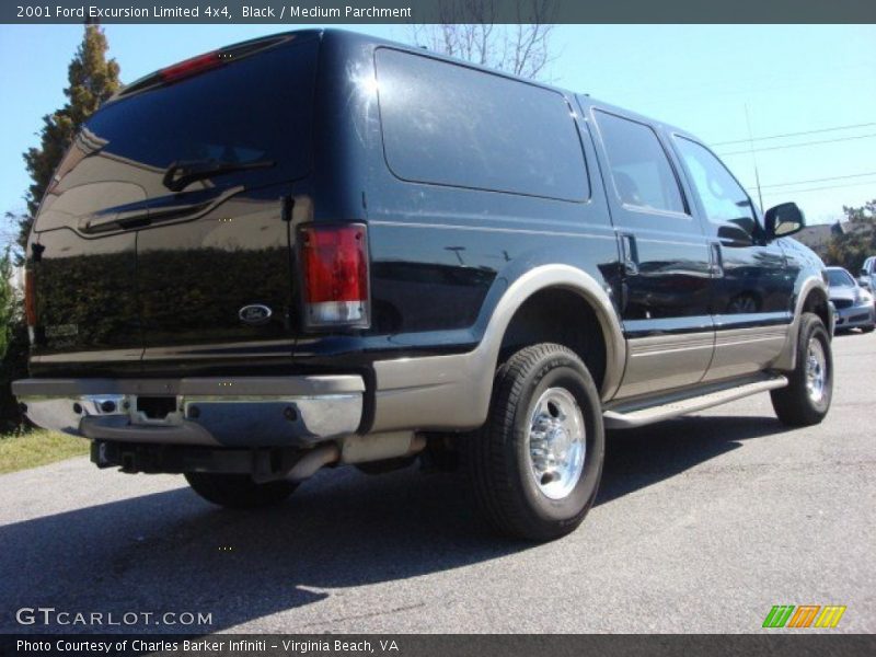 Black / Medium Parchment 2001 Ford Excursion Limited 4x4