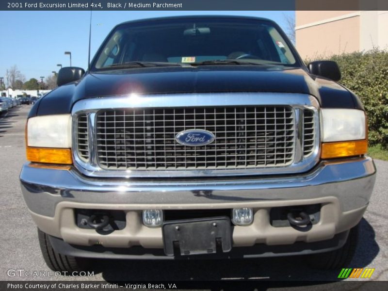 Black / Medium Parchment 2001 Ford Excursion Limited 4x4