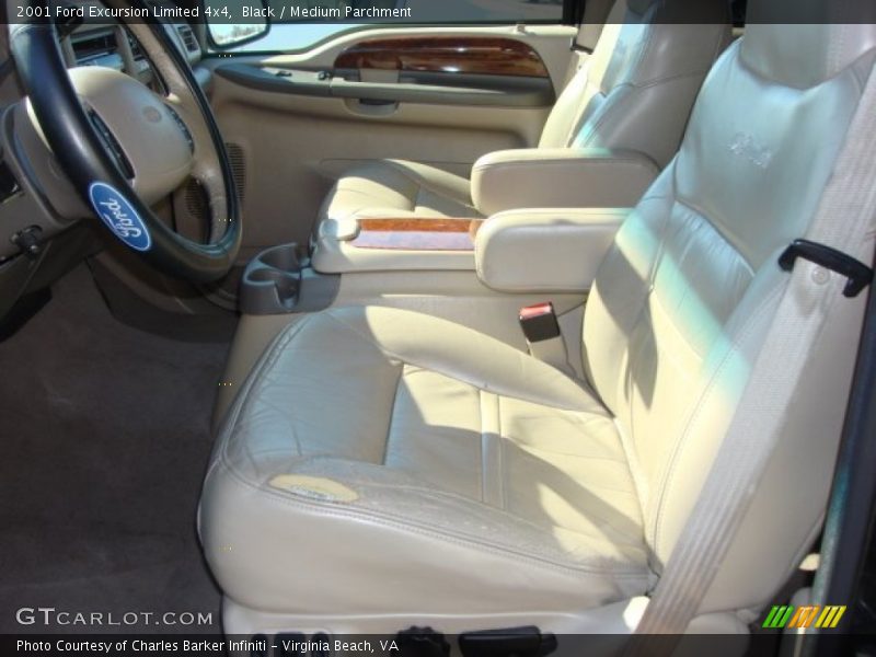Black / Medium Parchment 2001 Ford Excursion Limited 4x4