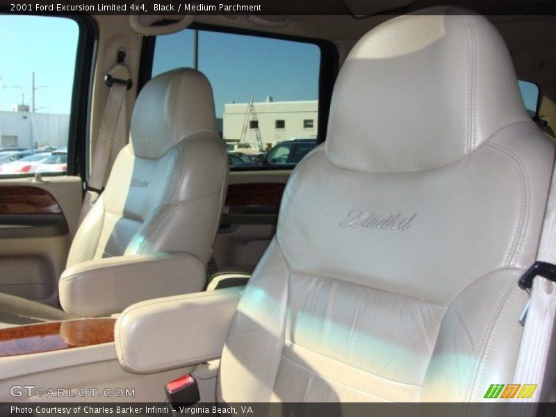 Black / Medium Parchment 2001 Ford Excursion Limited 4x4