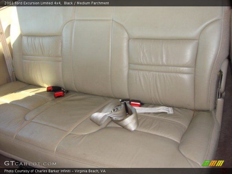 Black / Medium Parchment 2001 Ford Excursion Limited 4x4