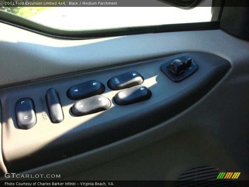 Black / Medium Parchment 2001 Ford Excursion Limited 4x4