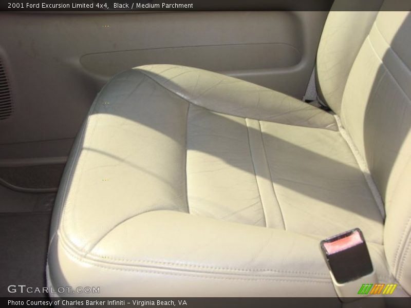Black / Medium Parchment 2001 Ford Excursion Limited 4x4