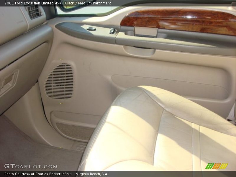 Black / Medium Parchment 2001 Ford Excursion Limited 4x4