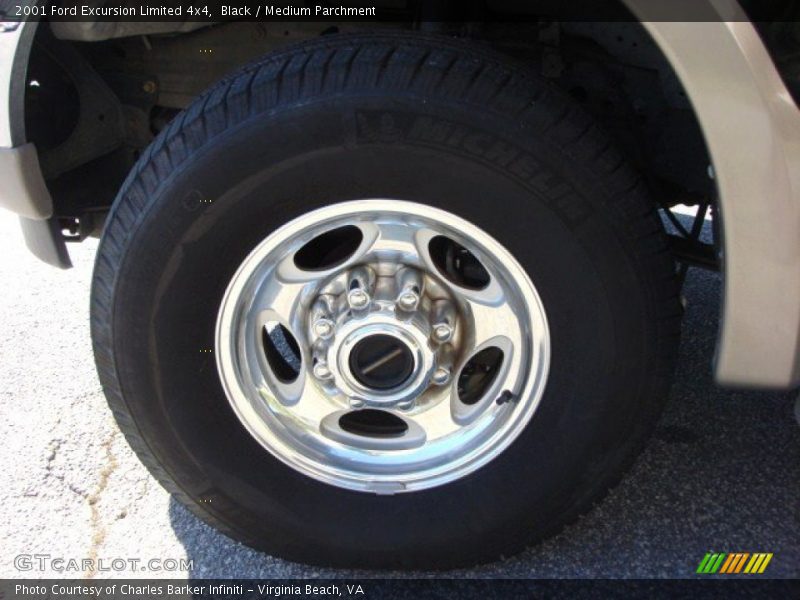 Black / Medium Parchment 2001 Ford Excursion Limited 4x4