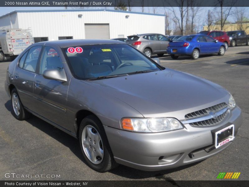 Titanium Frost Pearl / Dusk Gray 2000 Nissan Altima GXE