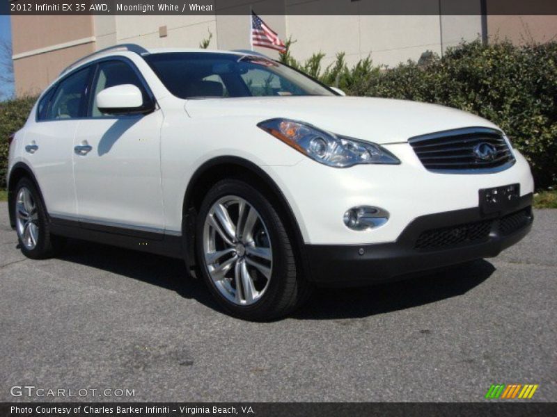 Front 3/4 View of 2012 EX 35 AWD