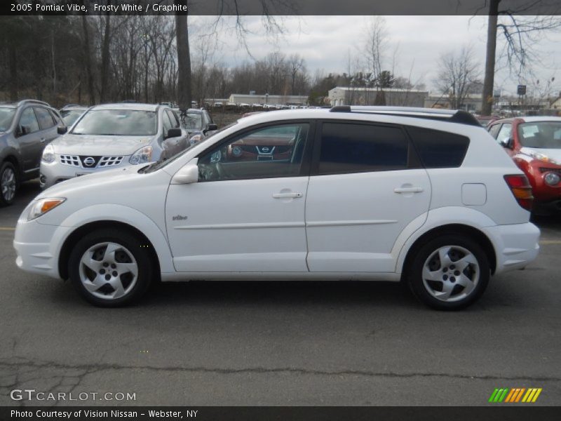 Frosty White / Graphite 2005 Pontiac Vibe